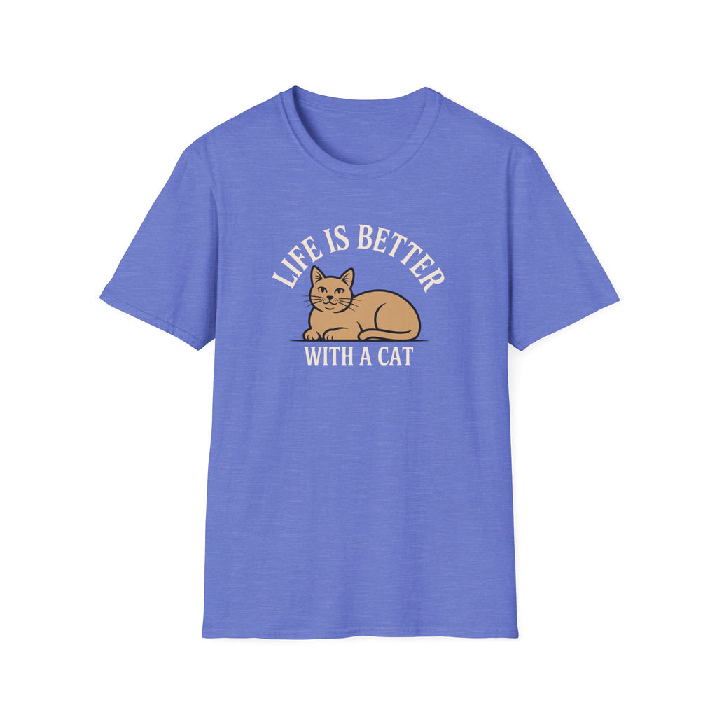 Life is Better With a Cat T-Shirt