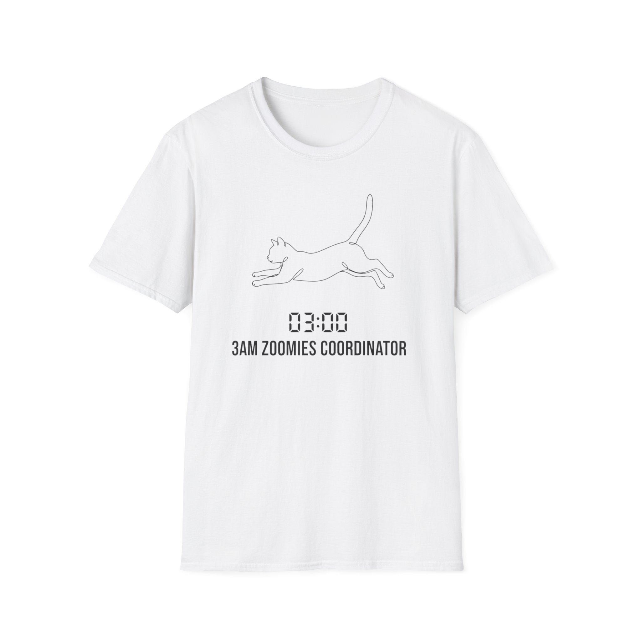 3 AM Zoomies Cat T-Shirt