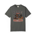Bad Day Grill Snack 4th of July Dog T-Shirt — Funny BBQ Dachshund Graphic Tee