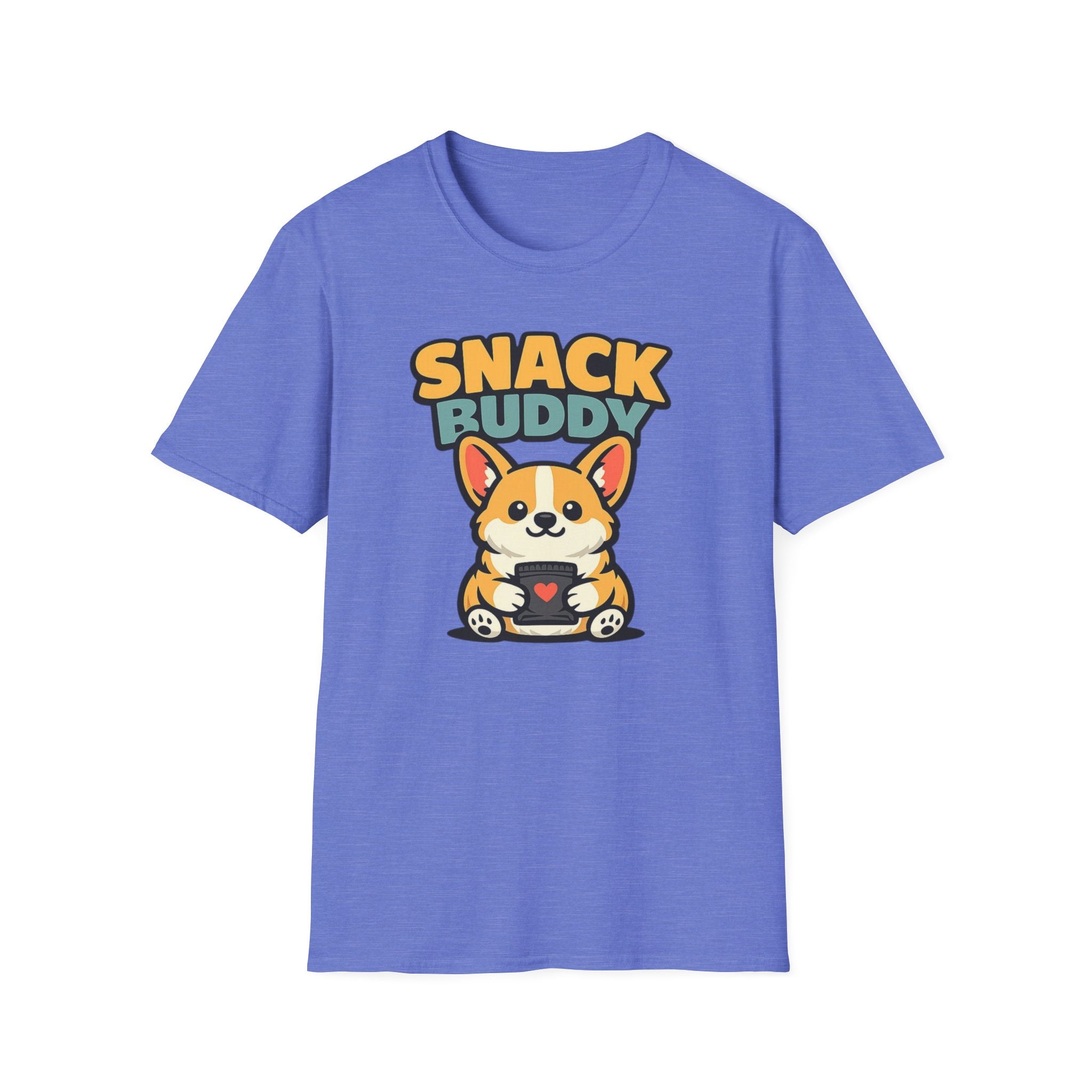Snack Buddy Corgi Dog T-Shirt