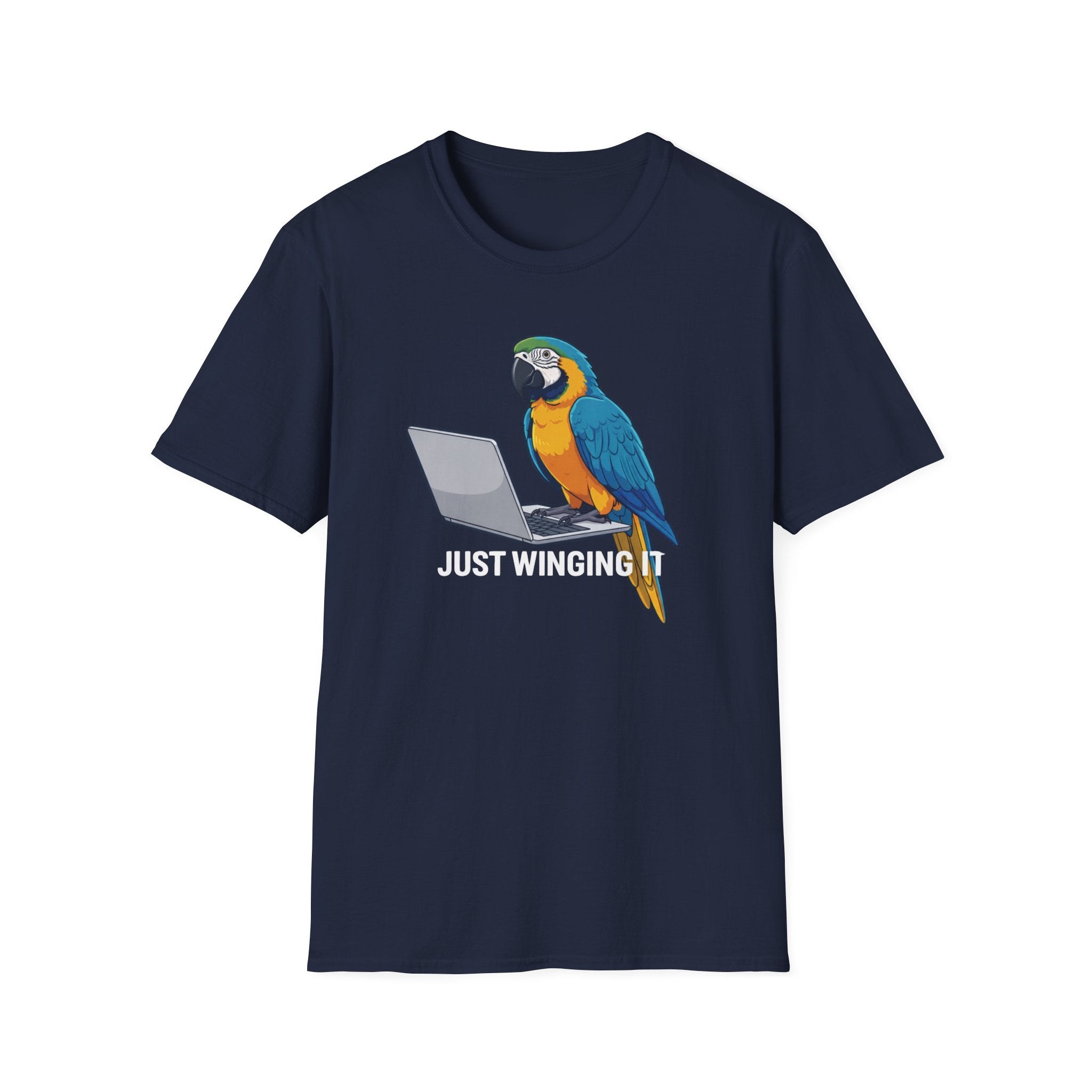 Just Winging It Parrot T-Shirt