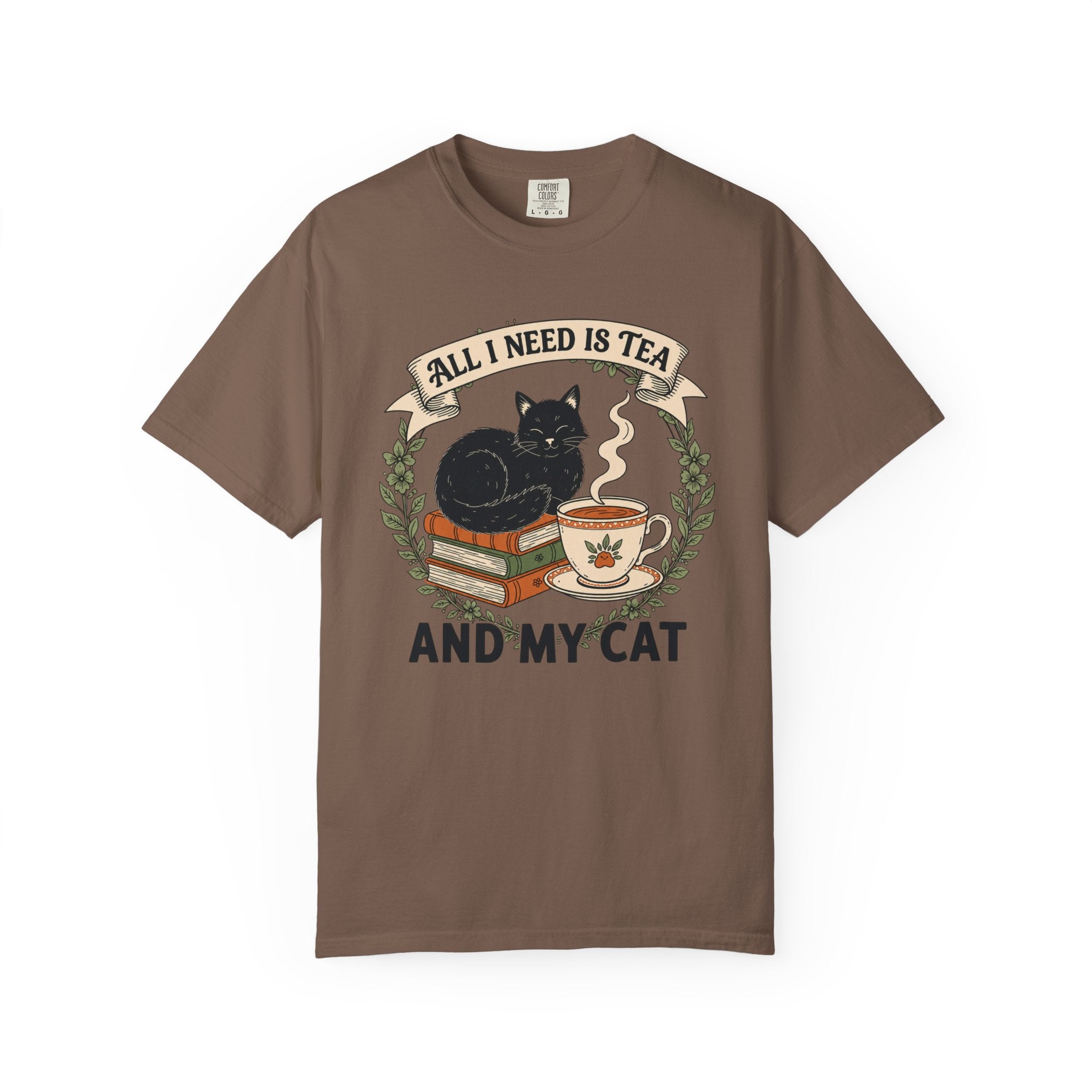 All I Need Is Tea & My Cat T-Shirt