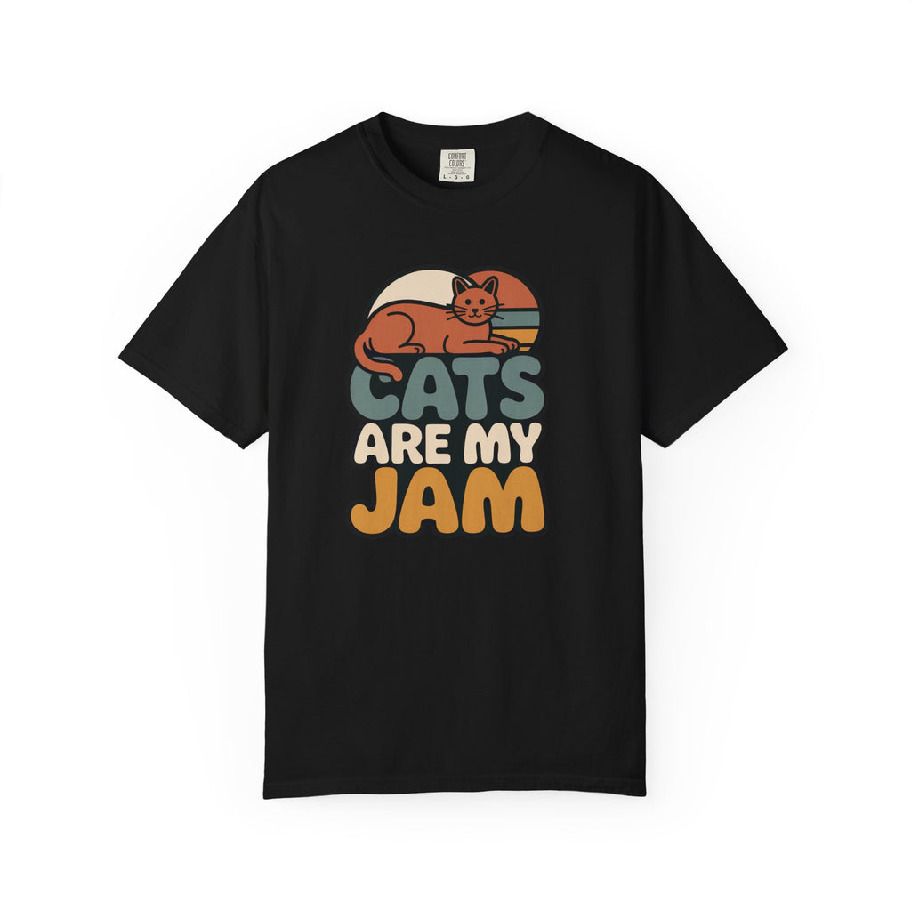 Cats Are My Jam Retro T-Shirt