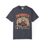 Patriotic Screeching for Freedom Cockatiel T-Shirt