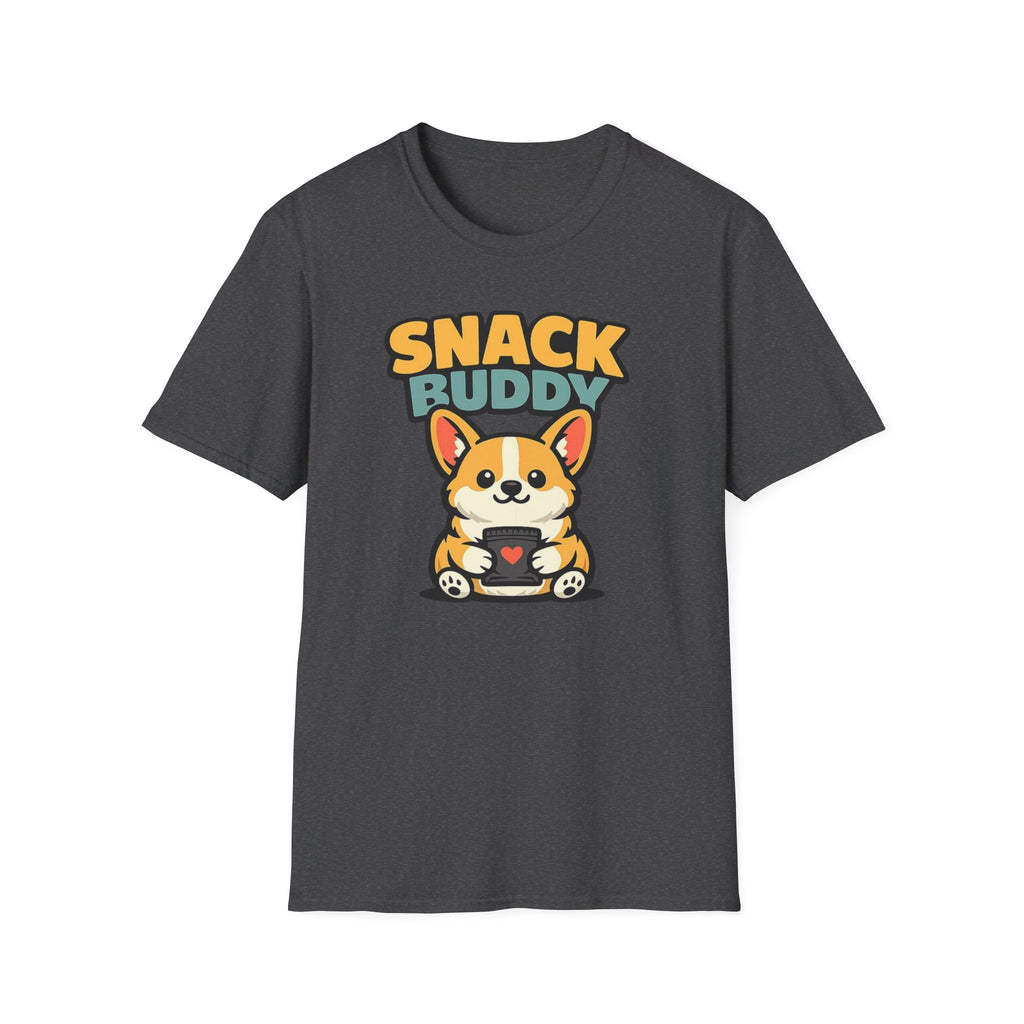 Snack Buddy Corgi Dog T-Shirt
