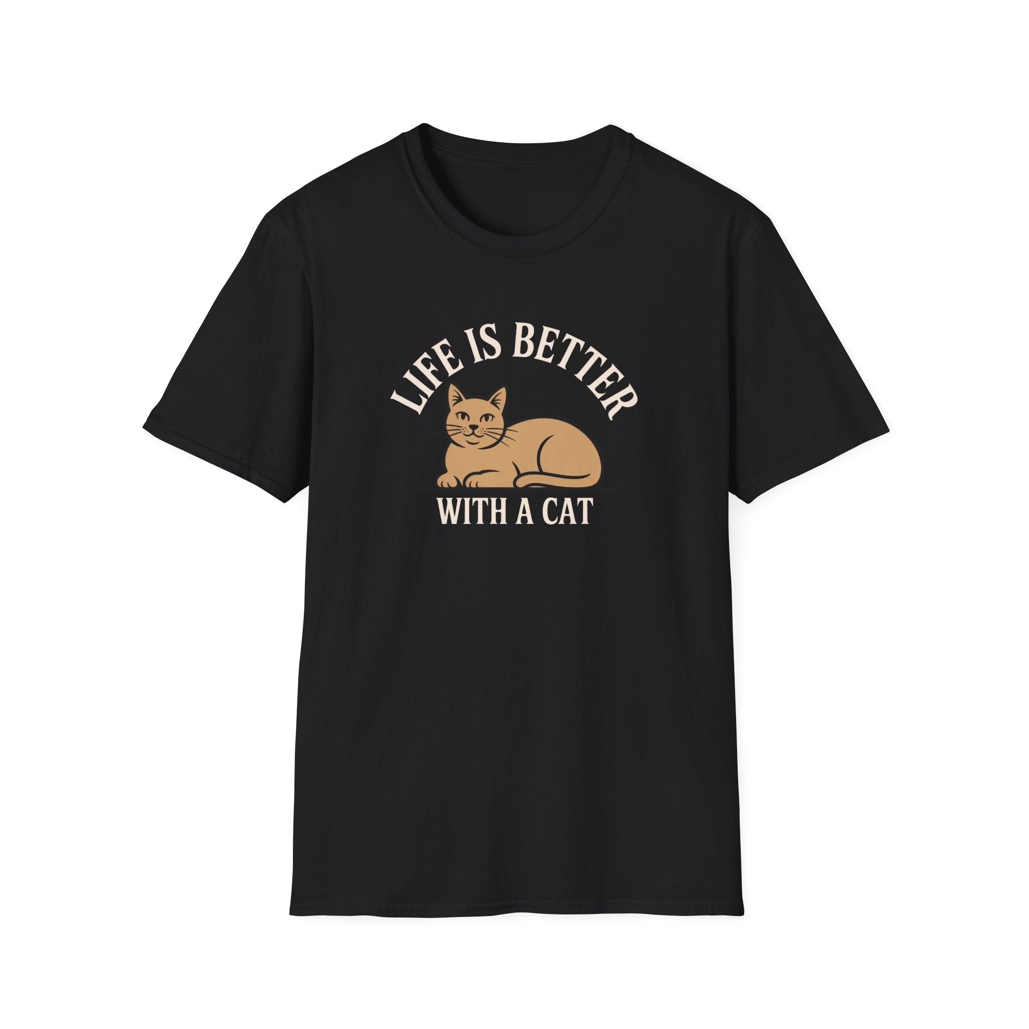 Life is Better With a Cat T-Shirt