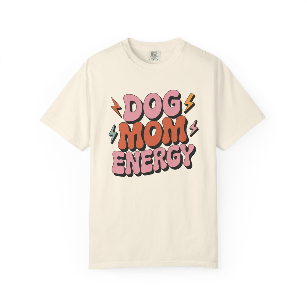 Dog Mom Energy Retro T-Shirt