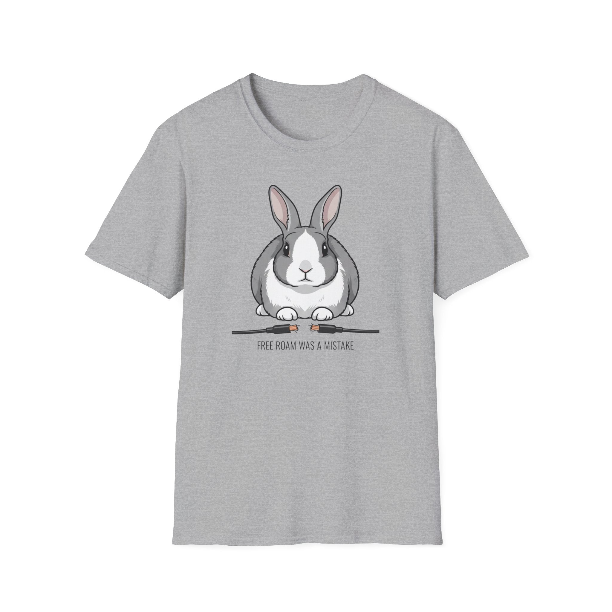 Free Roam Was A Mistake Bunny T-Shirt