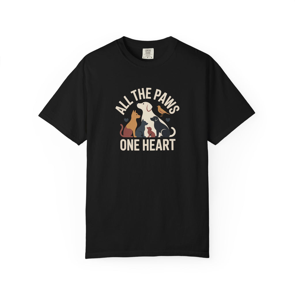 All the Paws One Heart Dog T-Shirt