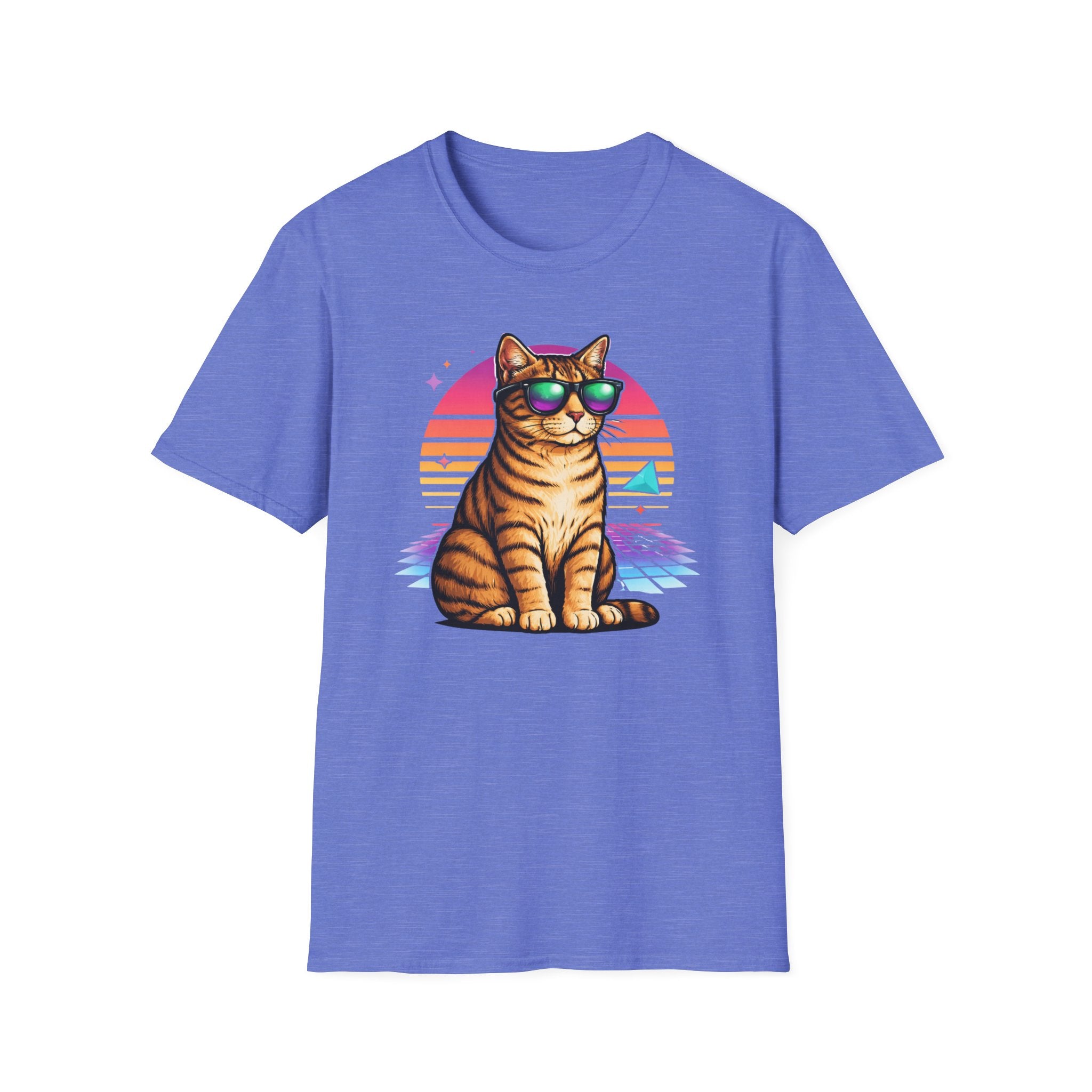 Cat Vibes Retro T-Shirt