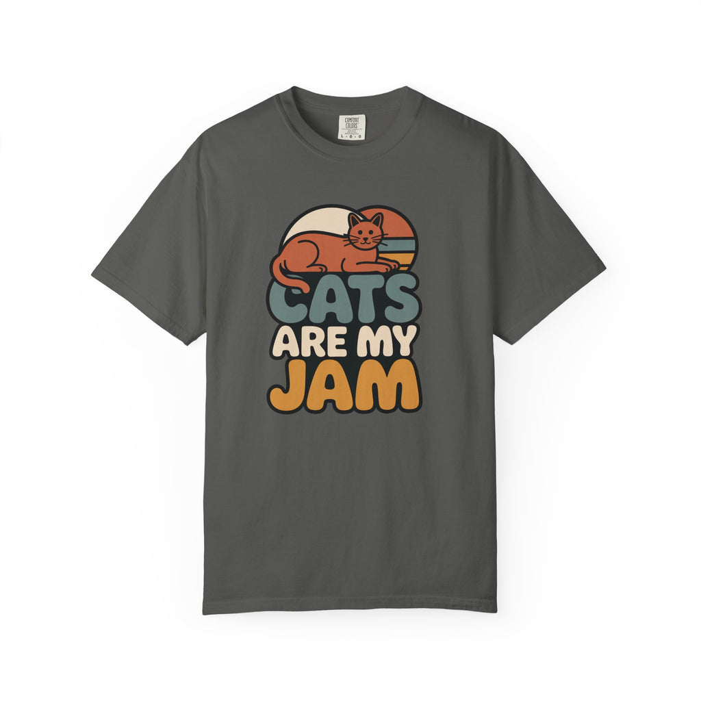 Cats Are My Jam Retro T-Shirt