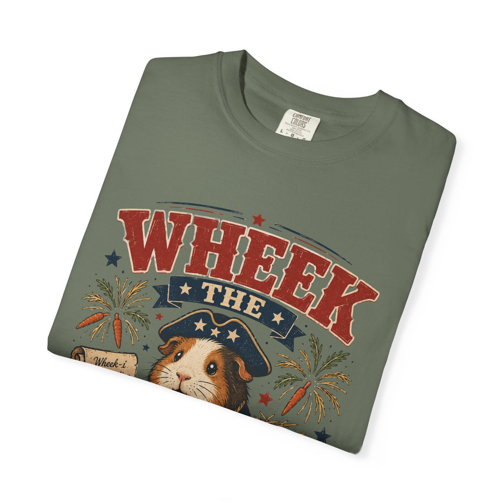 Wheek the People 4th of July T-Shirt — Patriotic Guinea Pig Graphic Tee