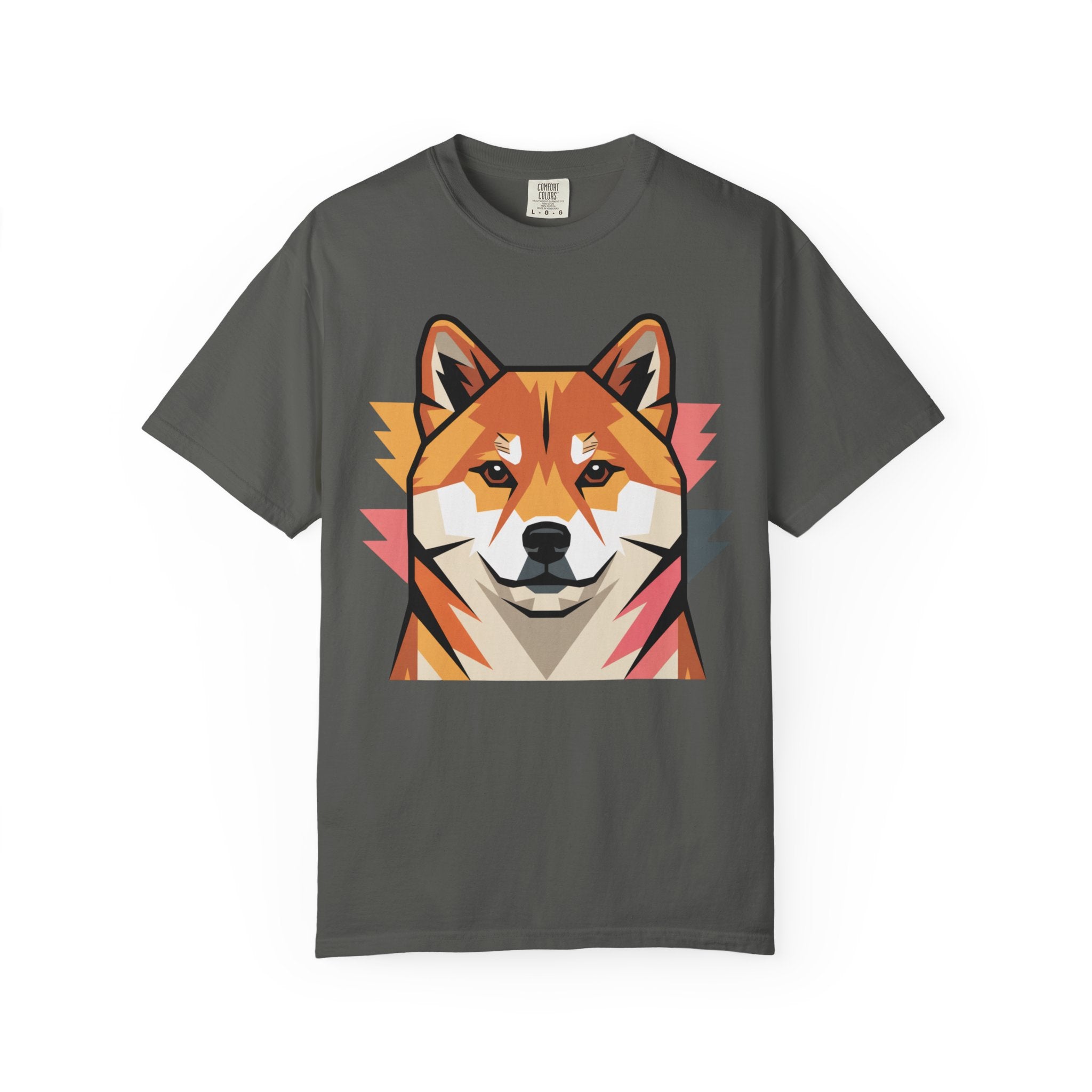 Geometric Shiba Inu T‑Shirt