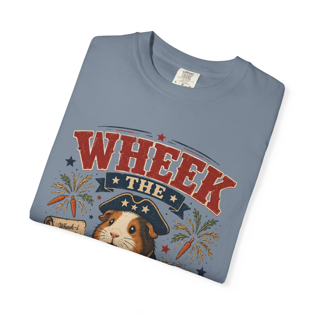Wheek the People 4th of July T-Shirt — Patriotic Guinea Pig Graphic Tee