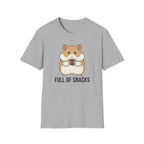 Full Of Snacks Hamster T-Shirt