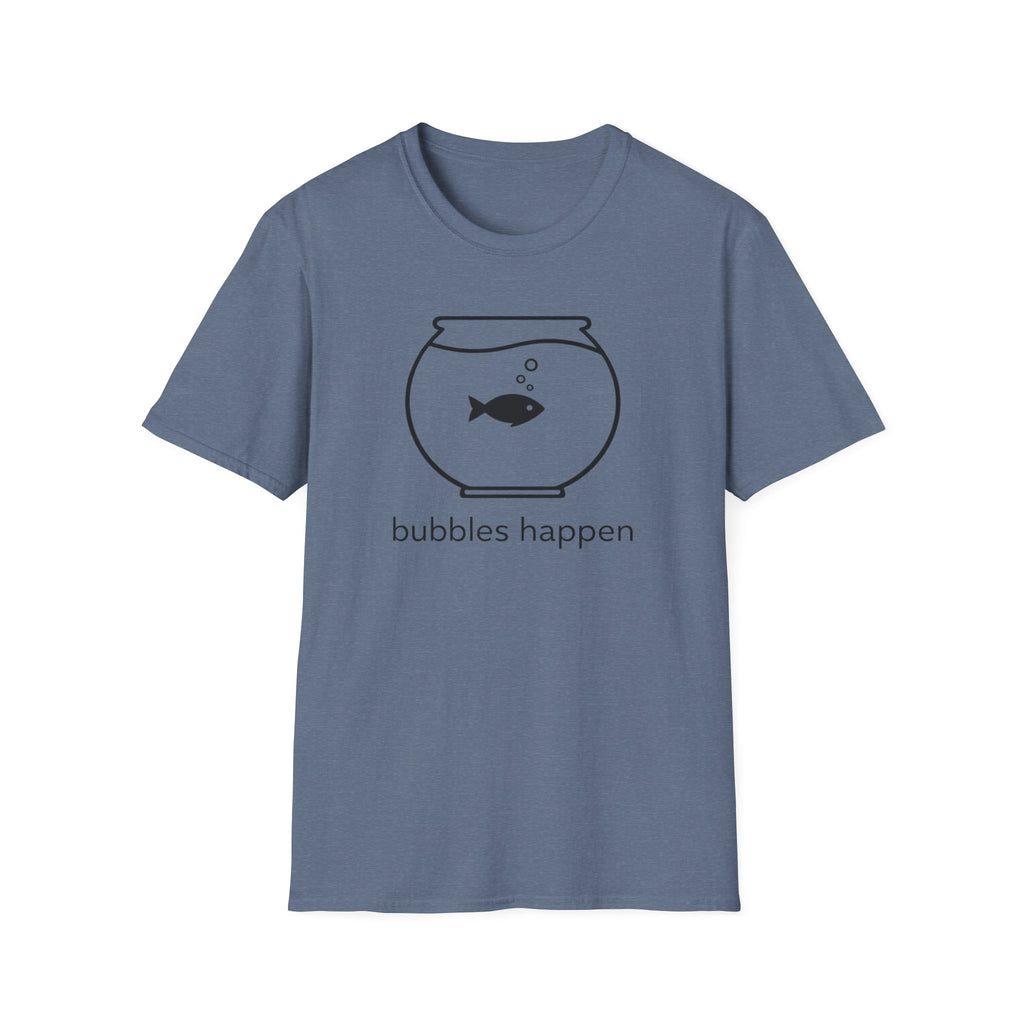 Bubbles Happen Goldfish T-Shirt