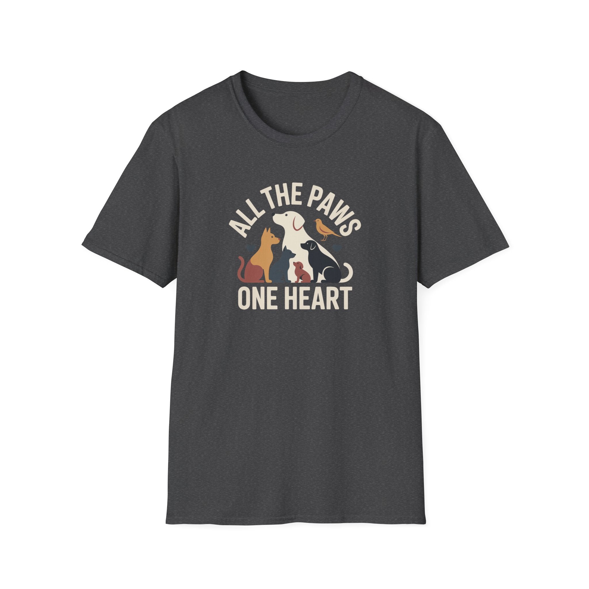 All the Paws One Heart Pet T-Shirt