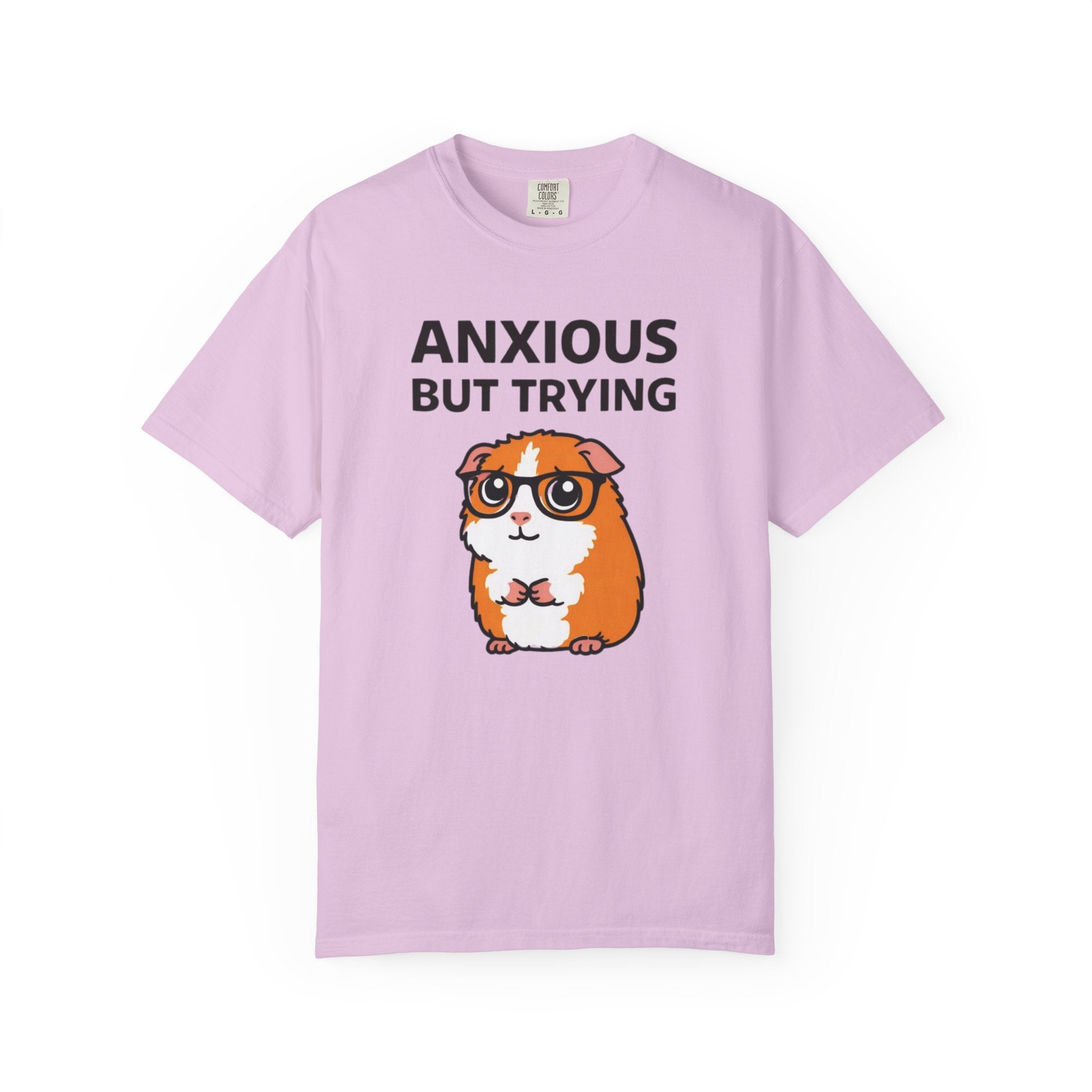 Anxious But Trying Guinea Pig T-Shirt