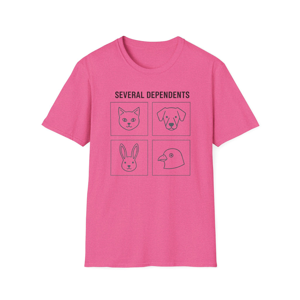 Several Dependents Pet T-Shirt