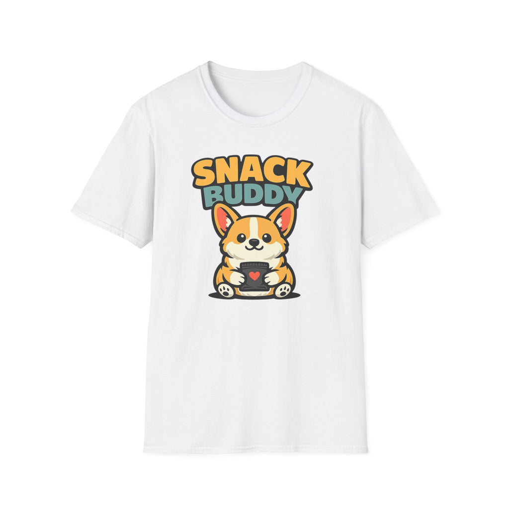 Snack Buddy Corgi Dog T-Shirt