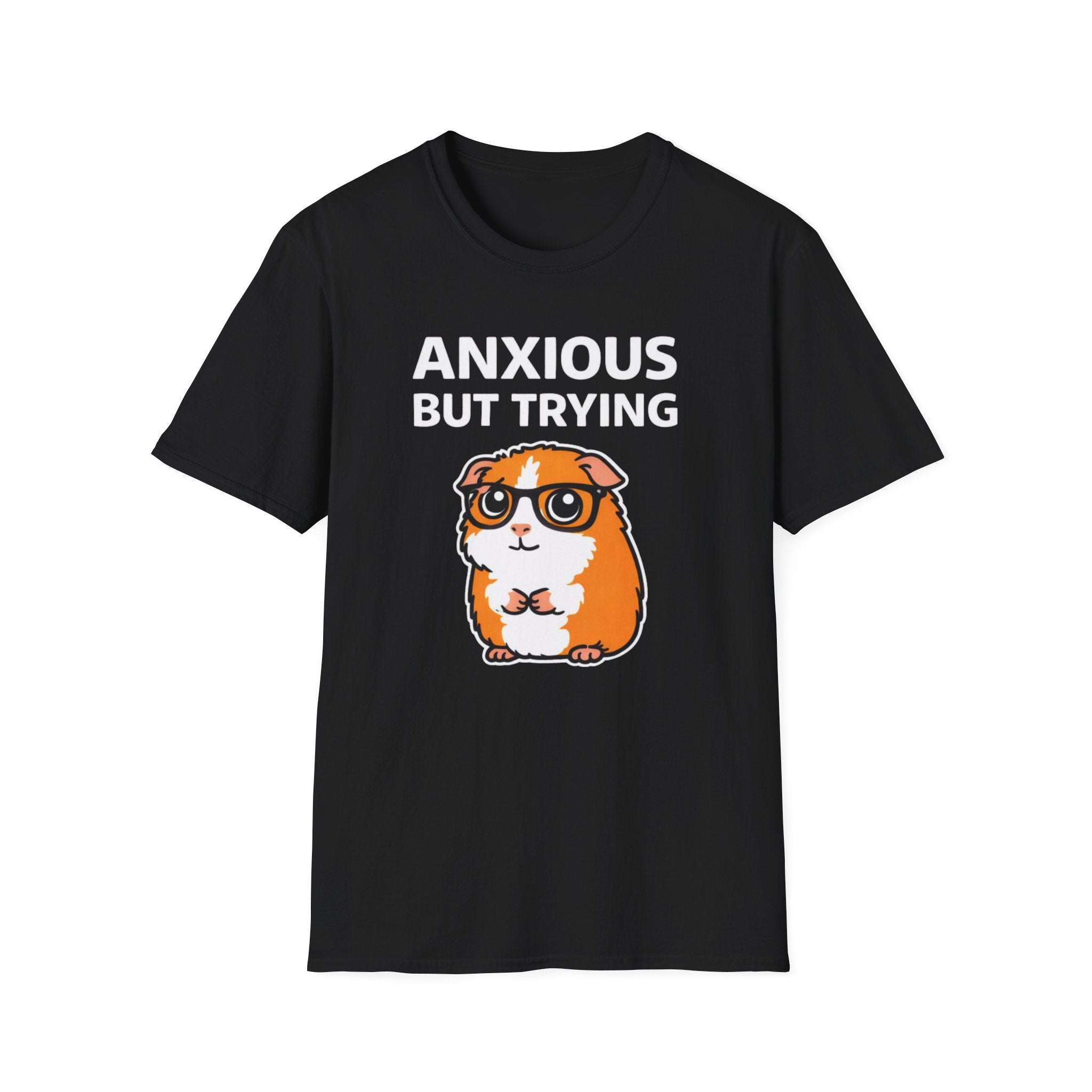 Anxious But Trying Guinea Pig T-Shirt