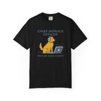 Chief Morale Oﬃcer Remote Work Expert Dog T-Shirt