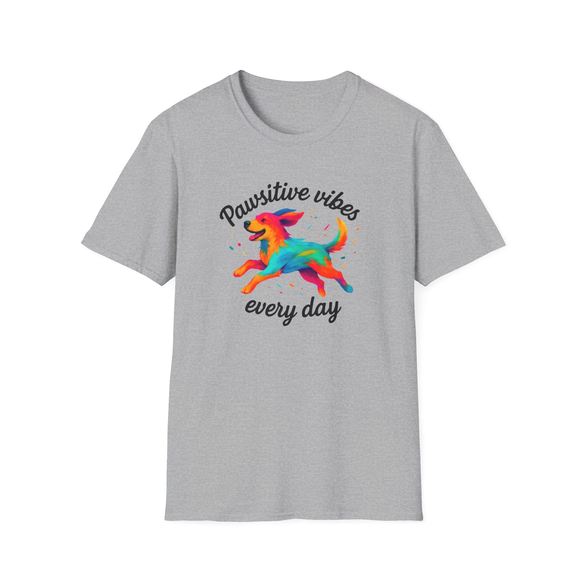 Colorful Running Dog T-Shirt