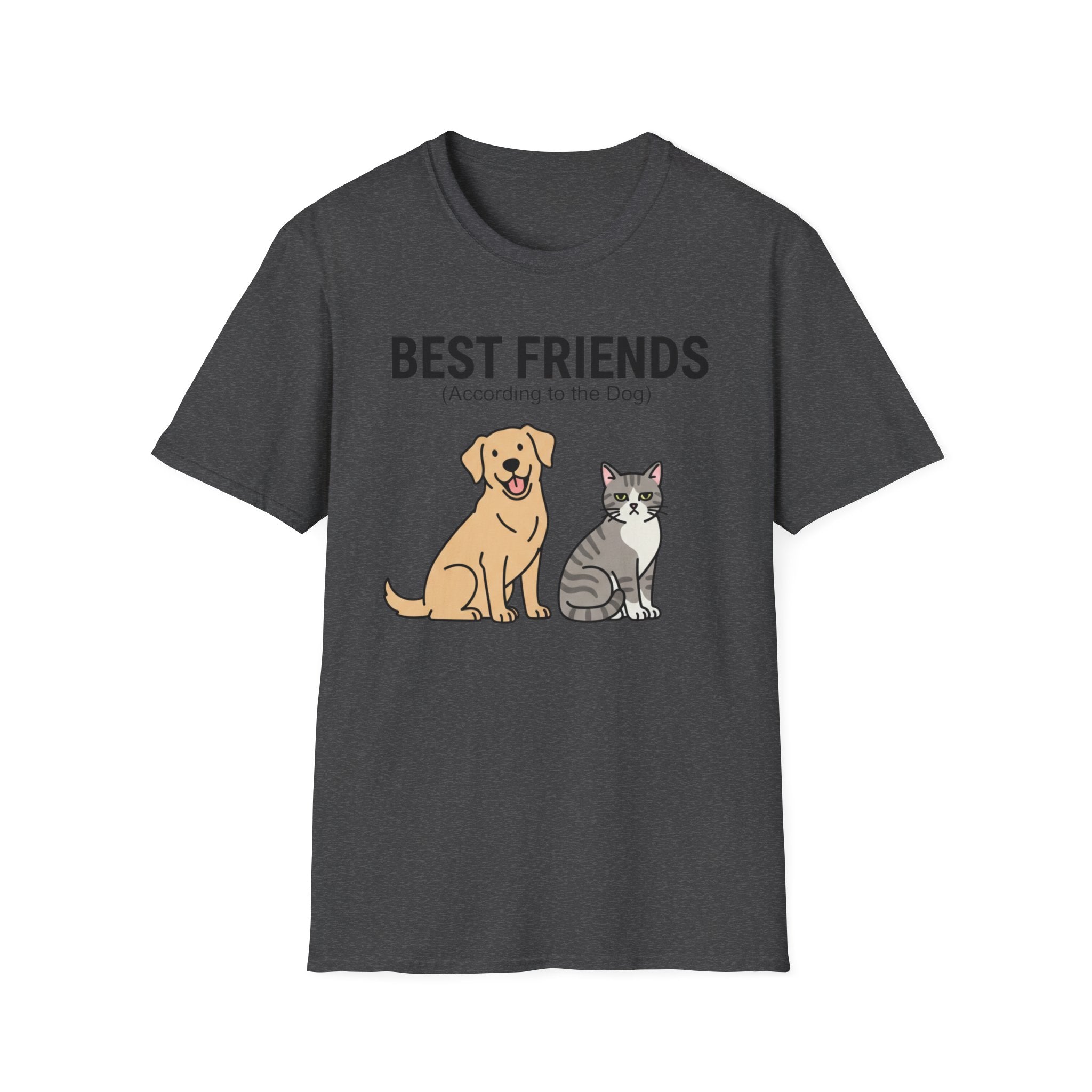 Best Friends Dog and Cat T-Shirt