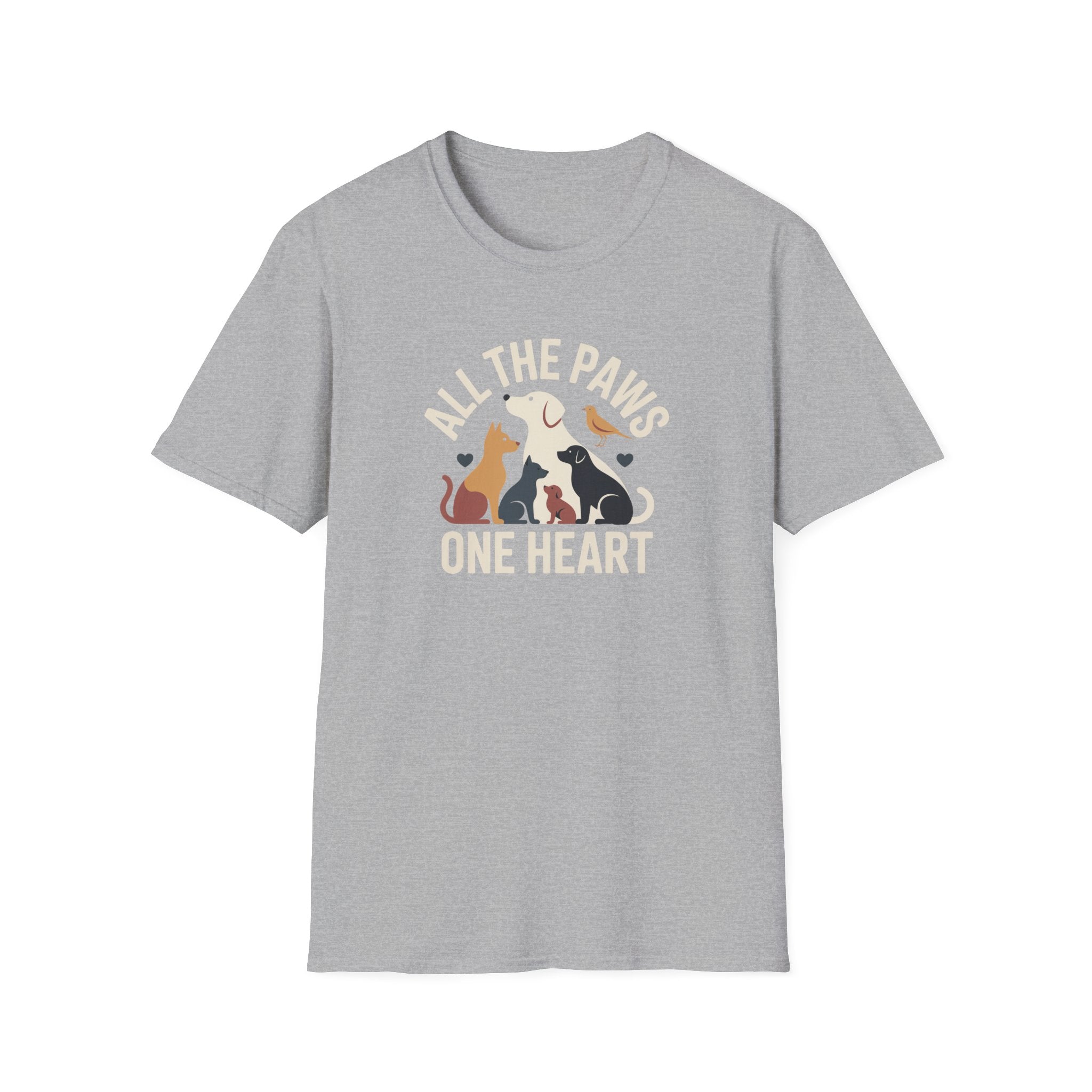 All the Paws One Heart Pet T-Shirt
