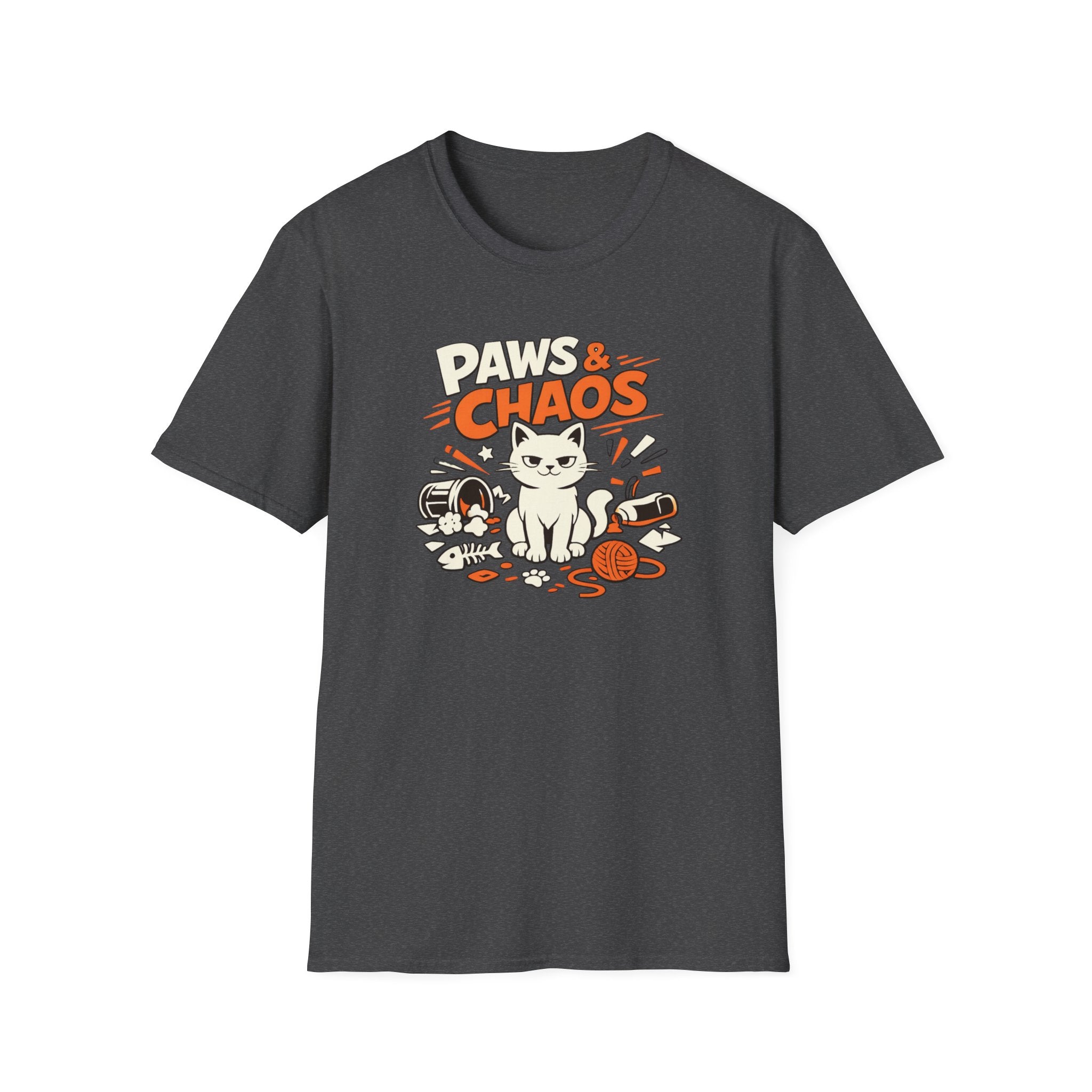Paws and Chaos Cat T-Shirt