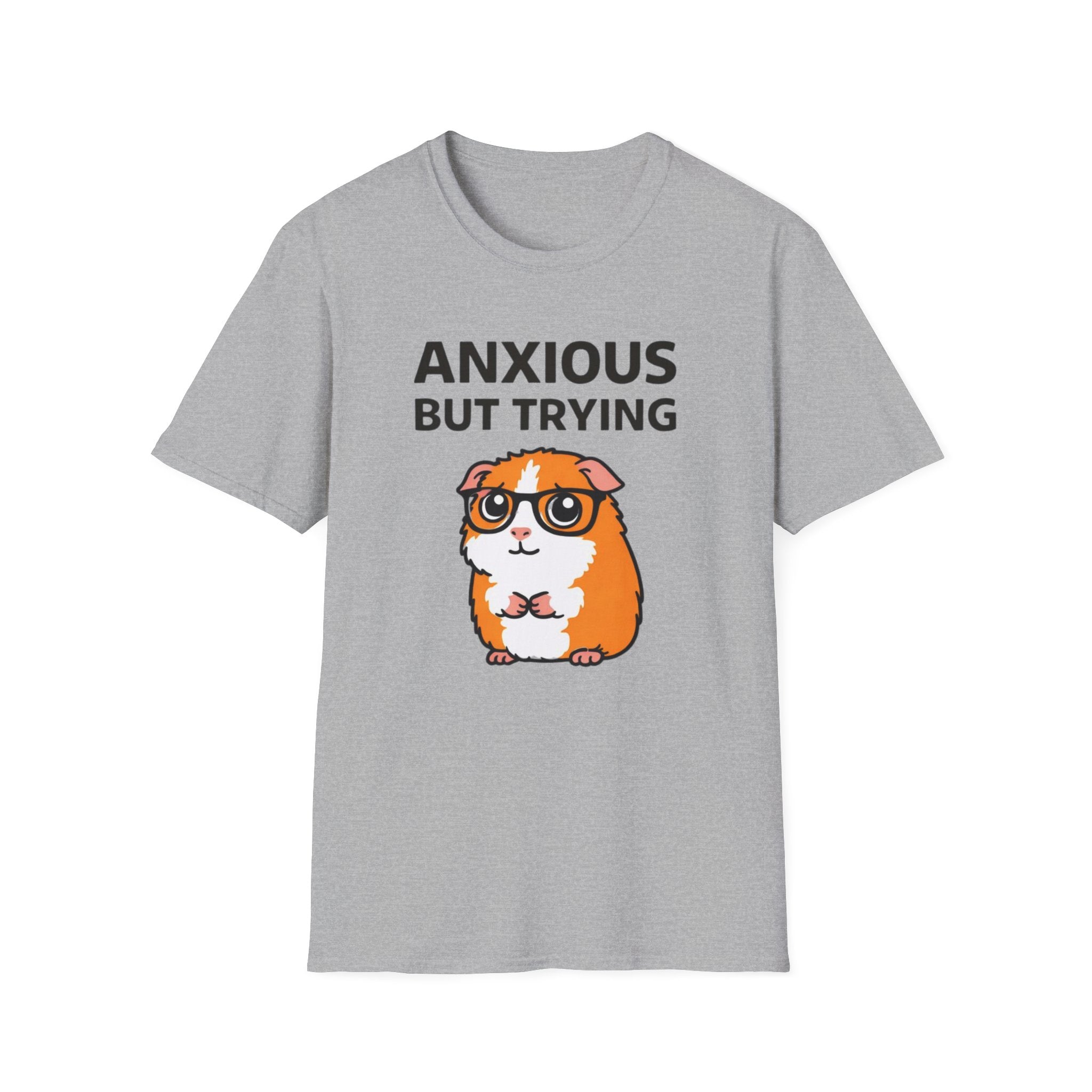 Anxious But Trying Guinea Pig T-Shirt