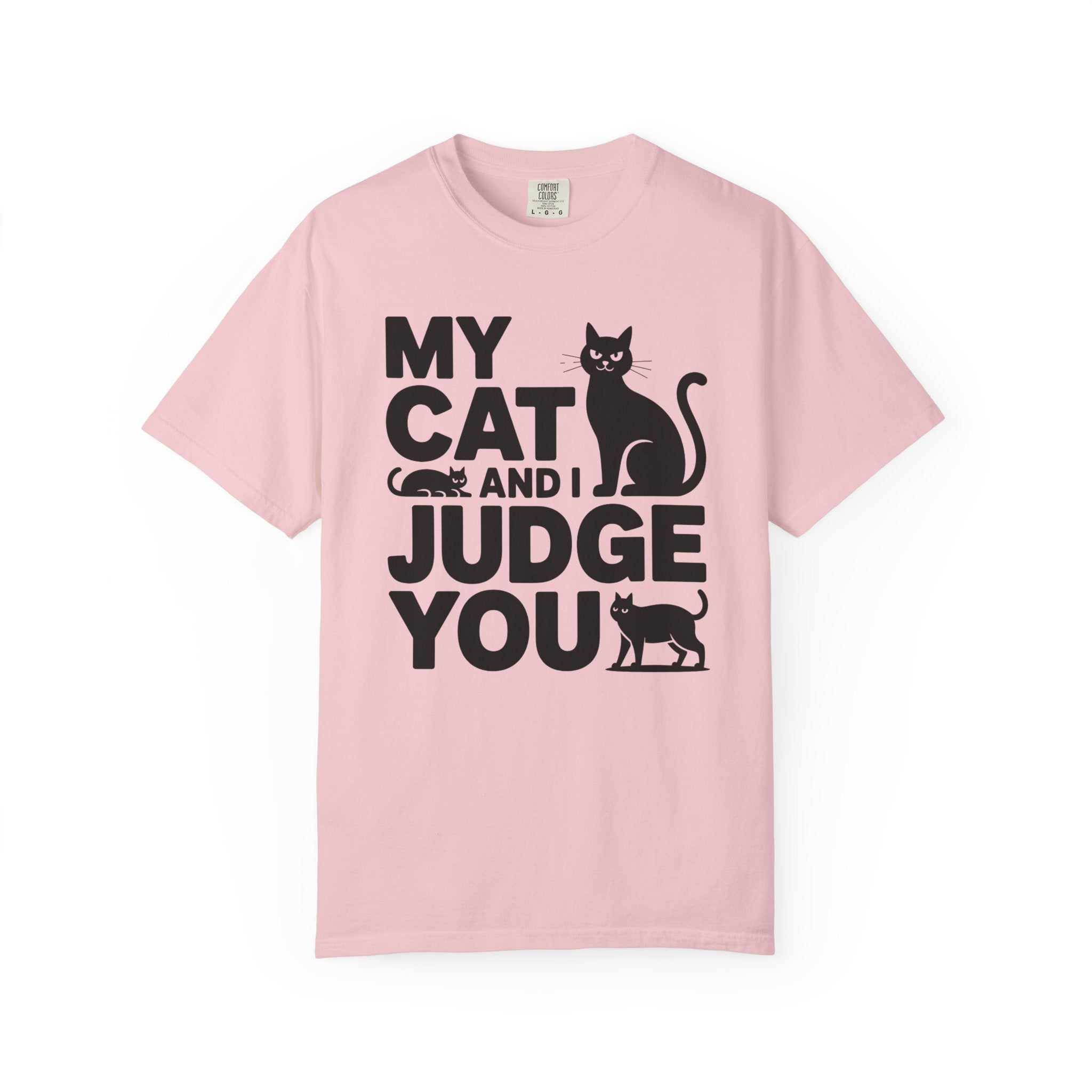 My Cat and I Judge You Cat T-Shirt