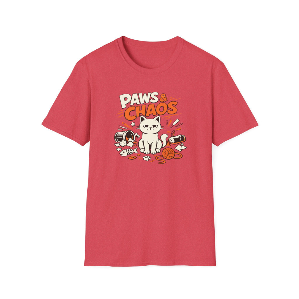 Paws and Chaos Cat T-Shirt