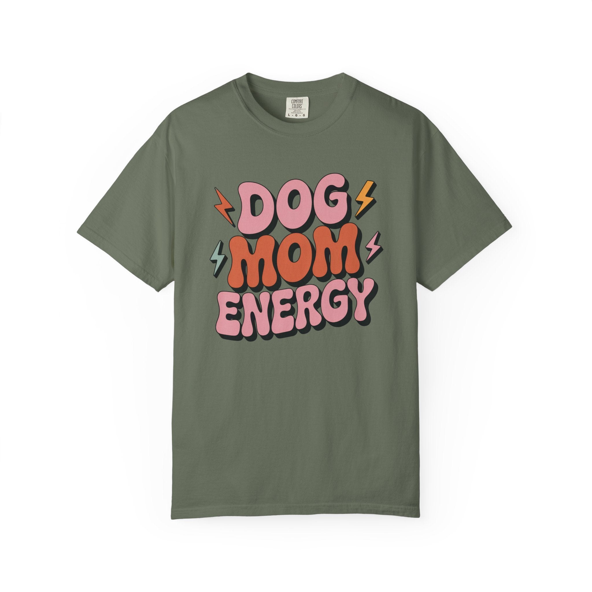 Dog Mom Energy Retro T-Shirt