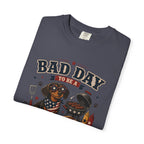 Bad Day Grill Snack 4th of July Dog T-Shirt — Funny BBQ Dachshund Graphic Tee