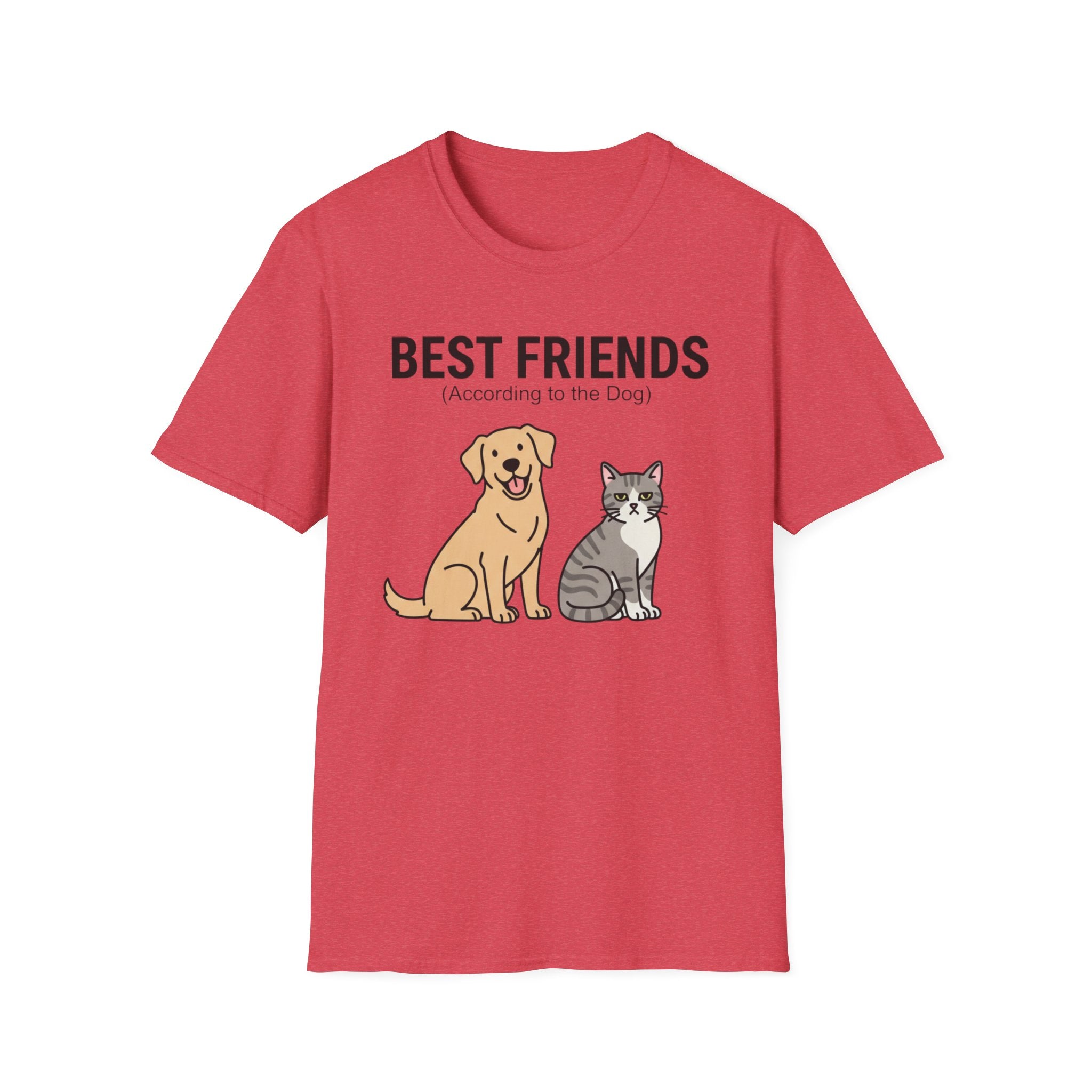 Best Friends Dog and Cat T-Shirt