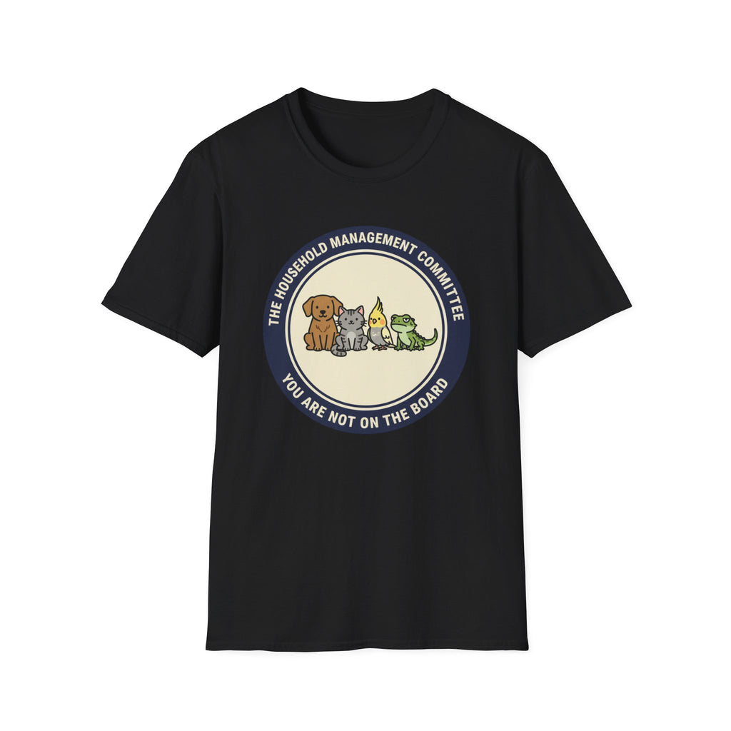 The Household Management Committee Pet  T-Shirt