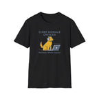 Chief Morale Officer Remote Work Expert Dog T-Shirt
