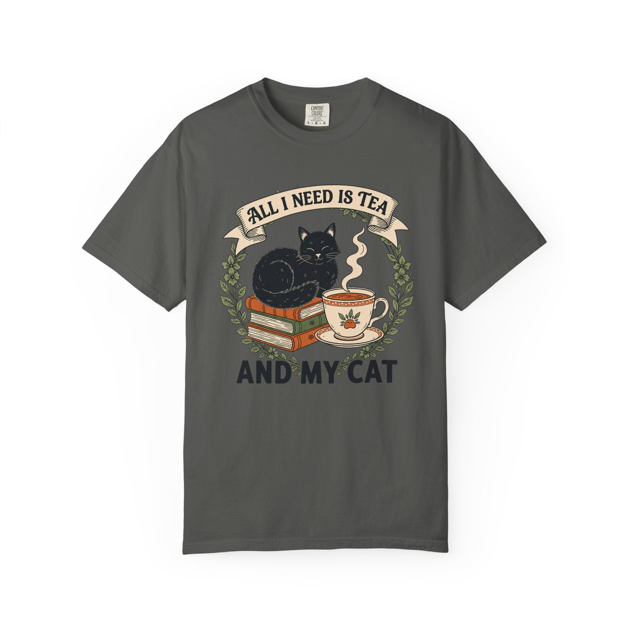 All I Need Is Tea & My Cat T-Shirt