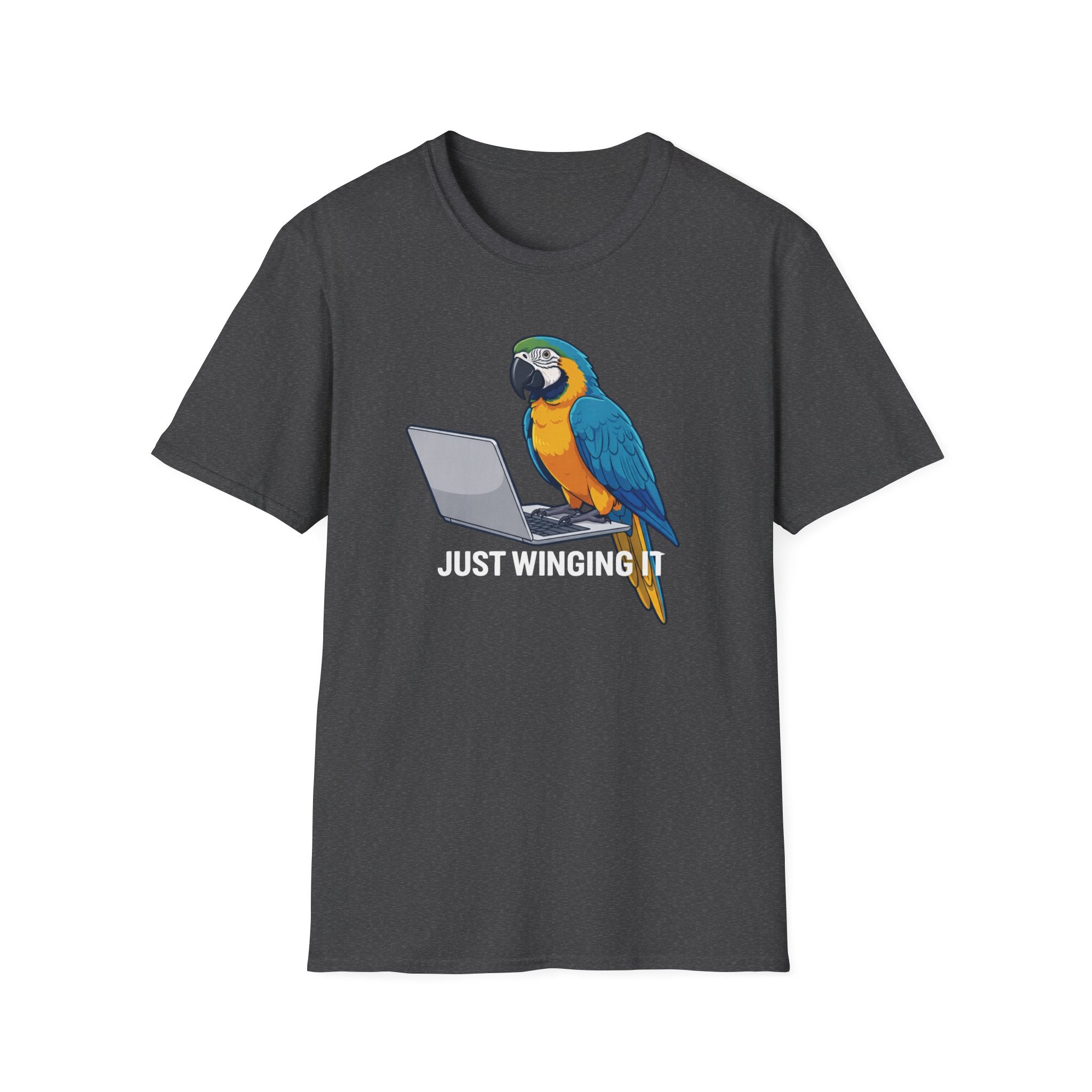 Just Winging It Parrot T-Shirt